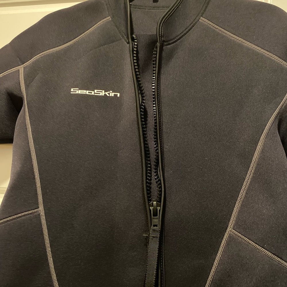 NEW Wetsuit Seaskin Neutral Gender Size XL Knee length - Picture 8 of 8